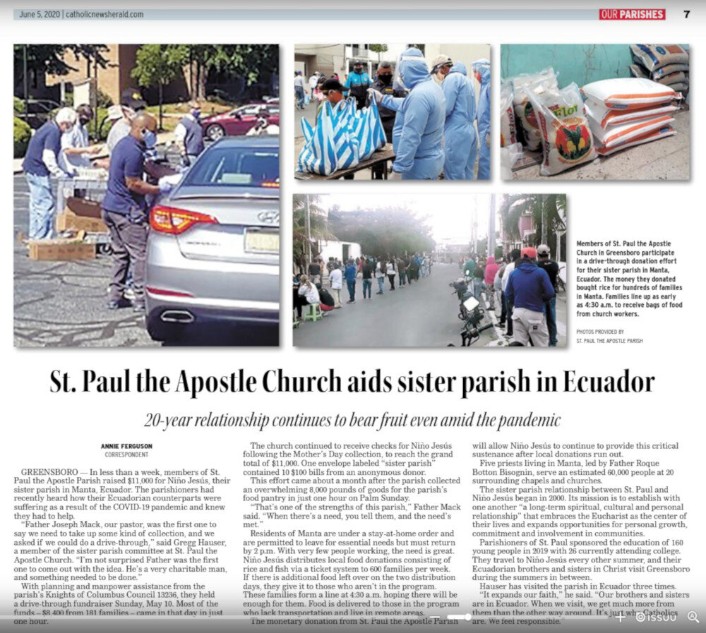 News & Herald Article June 2020